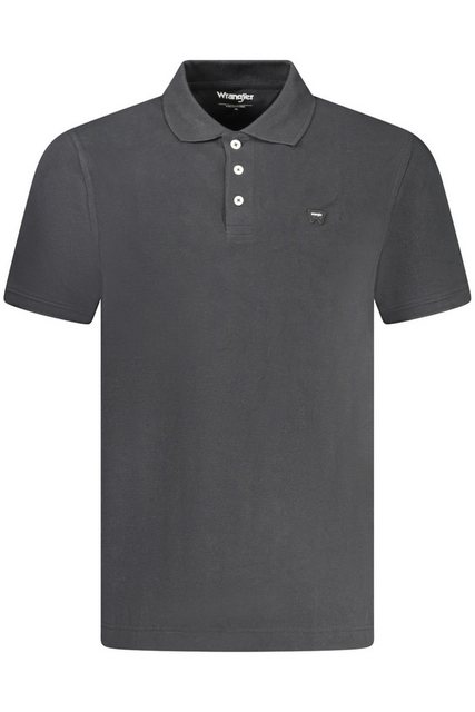 Wrangler Poloshirt Elegantes Kurzarm-Poloshirt für Herren in Schwarz günstig online kaufen