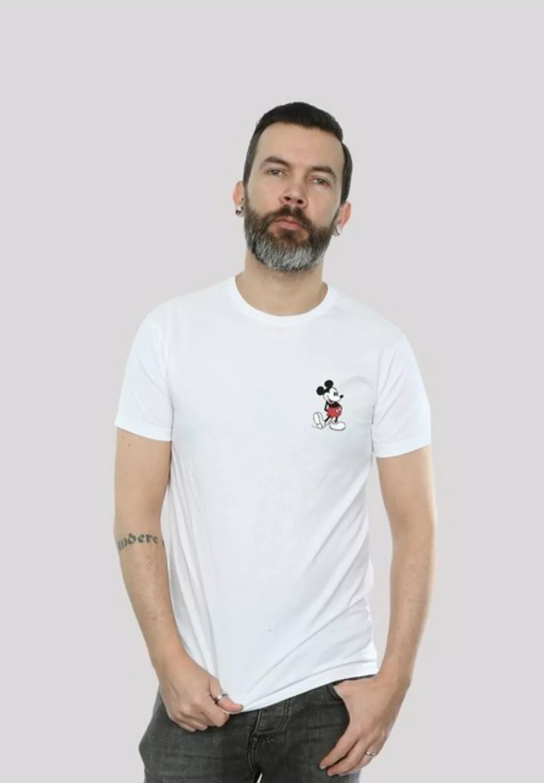 F4NT4STIC T-Shirt Disney Micky Maus Film Movie TV Comic Herren,Premium Merc günstig online kaufen