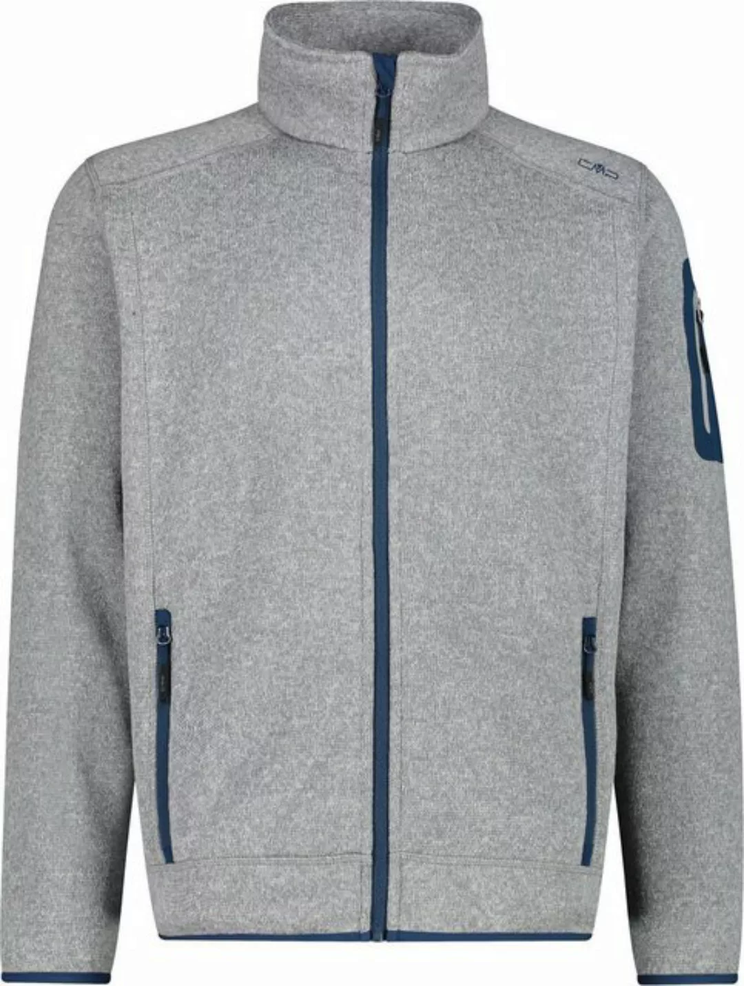 CMP Fleecejacke MAN JACKET CEMENTO-BLUESTEEL günstig online kaufen