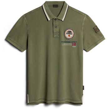 Napapijri  T-Shirts & Poloshirts GANDY 4 - NP0A4H8R-GAE1 GREEN LICHEN günstig online kaufen