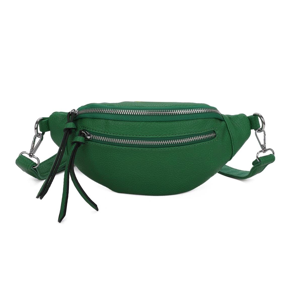 ITALYSHOP24 Bauchtasche Damen CrossBody Bag Gürteltasche günstig online kaufen