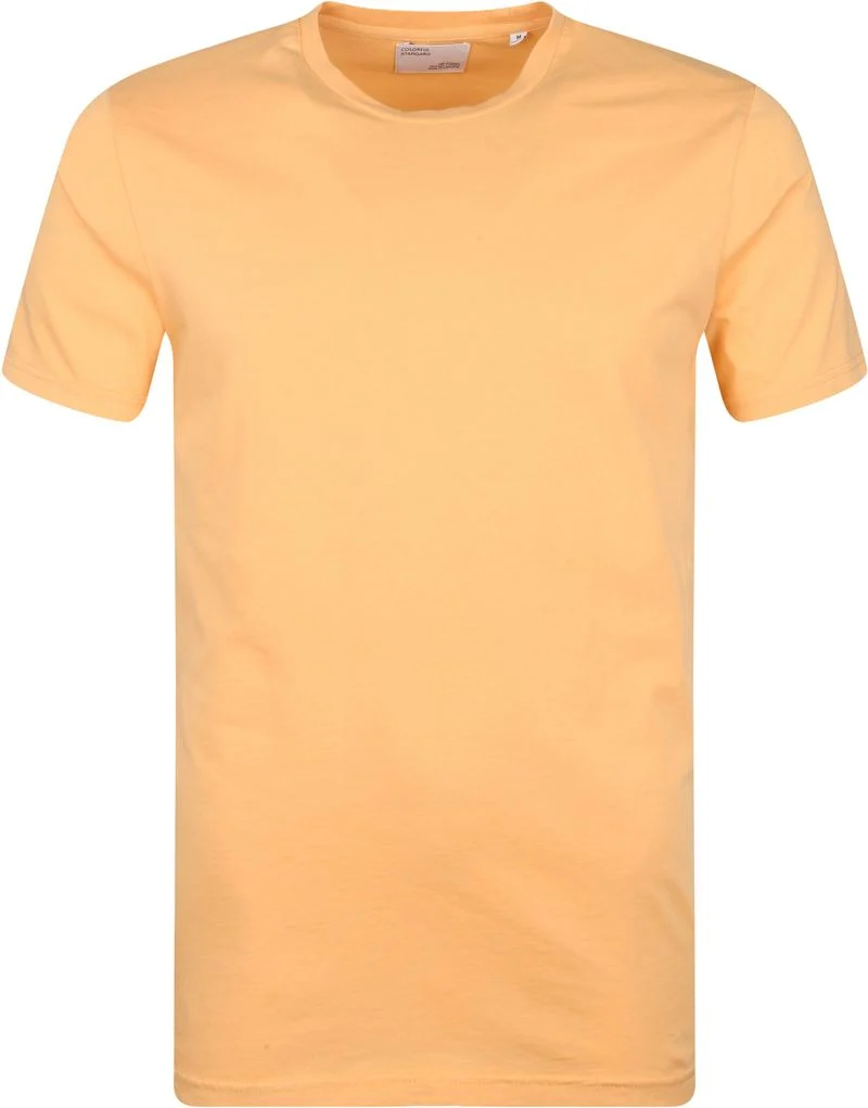 Colorful Standard Organisch T-shirt Hell Orange - Größe S günstig online kaufen