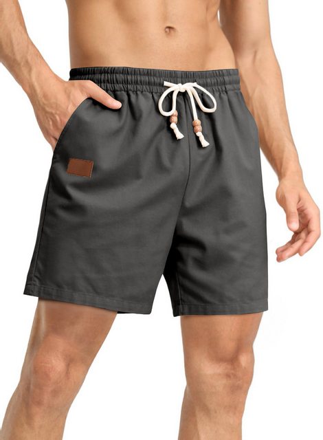 JMIERR Shorts Herren Casual Leinen Shorts - 2024 Sommer Baumwolle (Shorts) günstig online kaufen