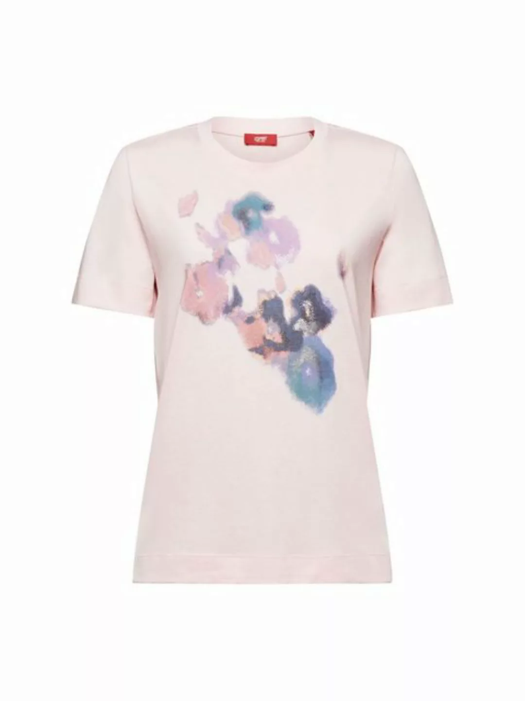 edc by Esprit T-Shirt Jersey-T-Shirt mit Print vorne (1-tlg) günstig online kaufen