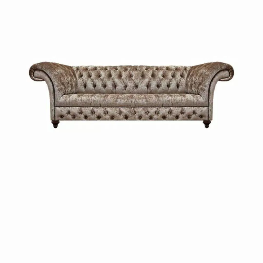 JVmoebel Chesterfield-Sofa Design Möbel Luxus Sofa Couch Dreisitze Chester günstig online kaufen