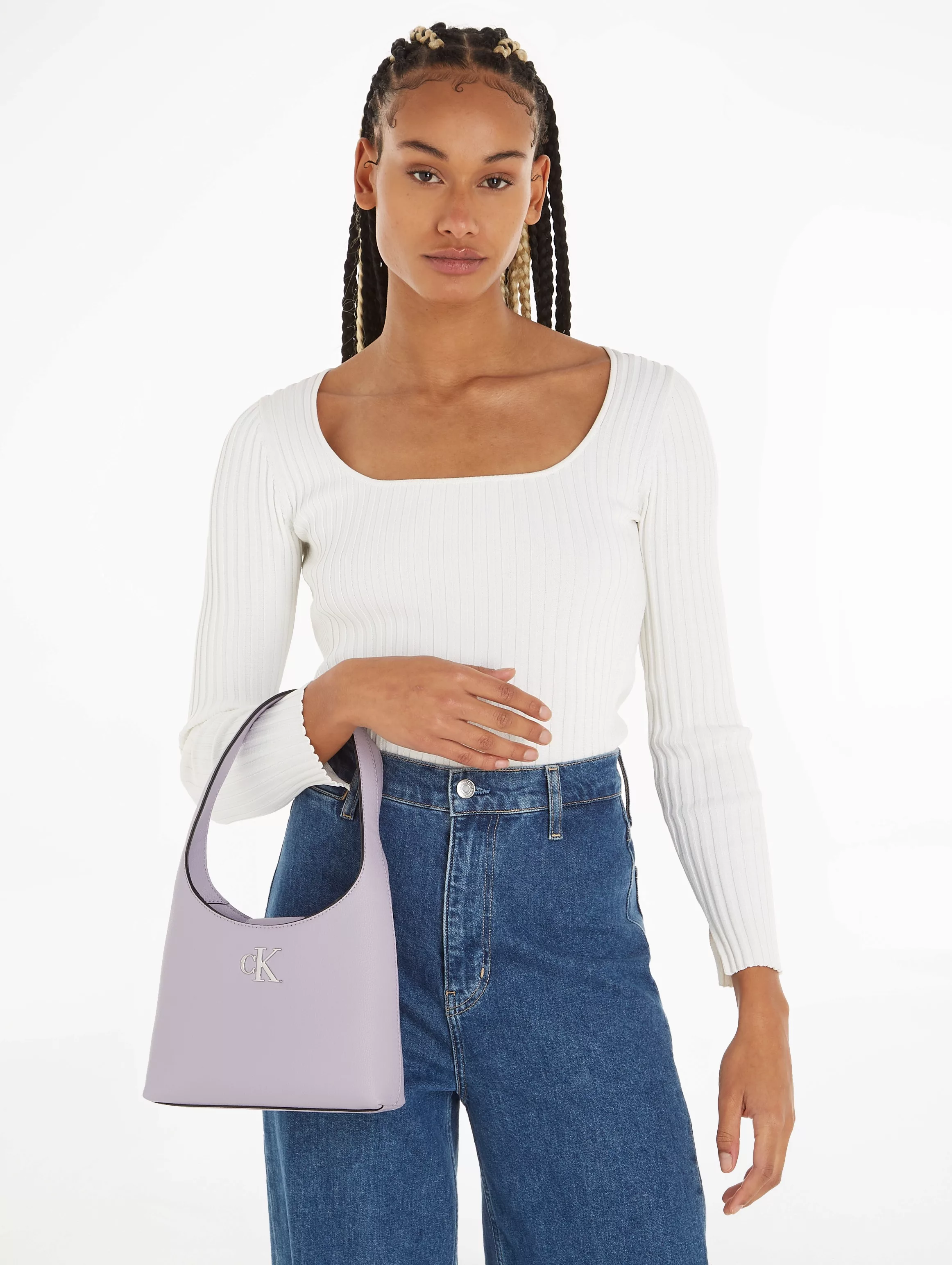 Calvin Klein Jeans Schultertasche "MINIMAL MONOGRAM SHOULDER BAG", mit Mark günstig online kaufen