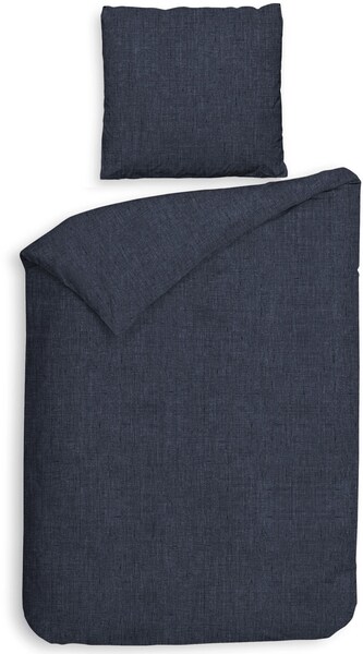 Heckett & Lane Bettwäsche »Franela«, Uni Design, hochwertiges Flanell, Bett günstig online kaufen