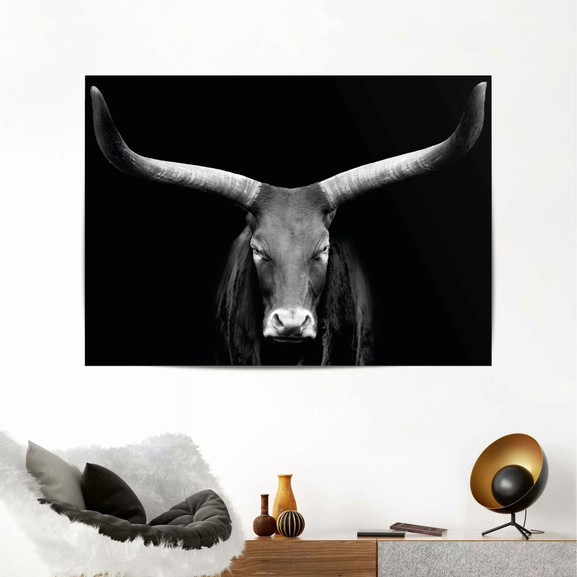 Reinders Poster "Afrikanische Kuh" günstig online kaufen