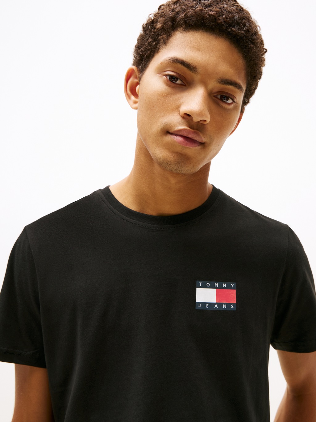 Tommy Jeans T-Shirt TJM SLIM ESSENTIAL FLAG TEE EXT günstig online kaufen