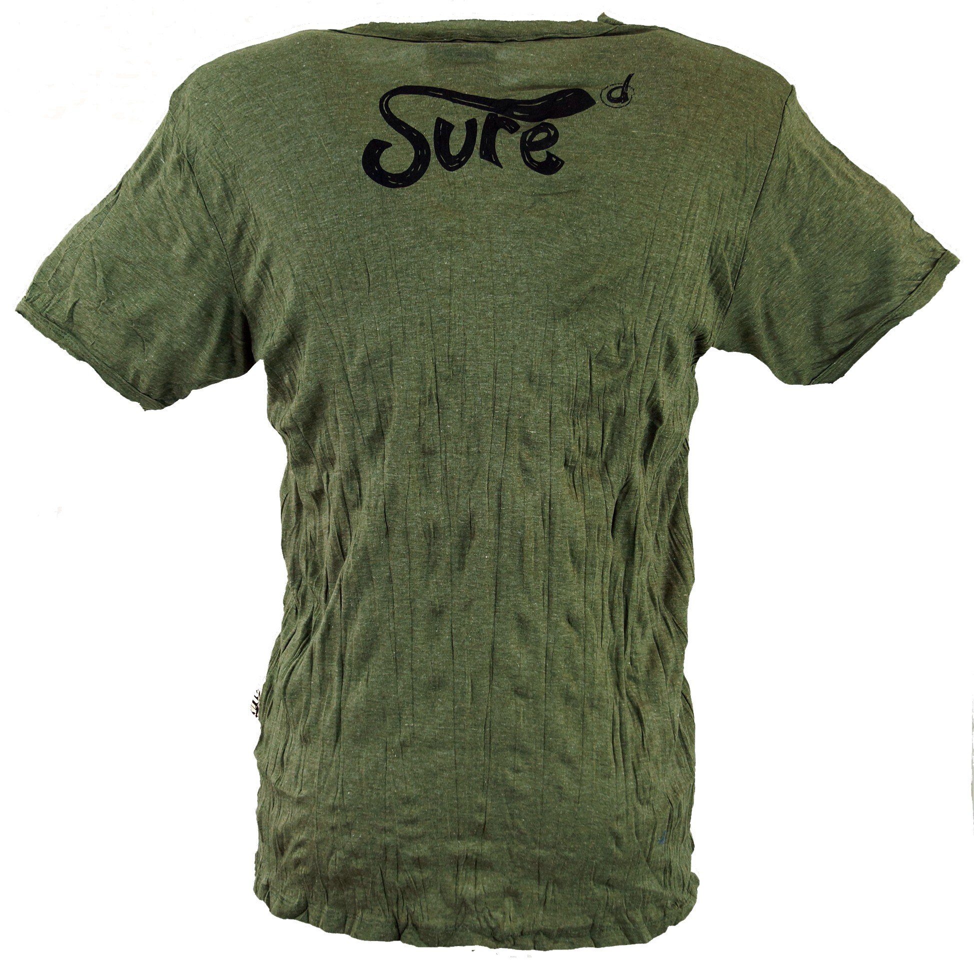 Guru-Shop T-Shirt Sure Herren T-Shirt Lotus günstig online kaufen