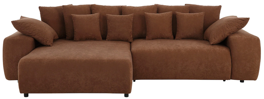 Home affaire Ecksofa "Glamour II, L-Form", mit DuraSpring-Taschenfederkern günstig online kaufen