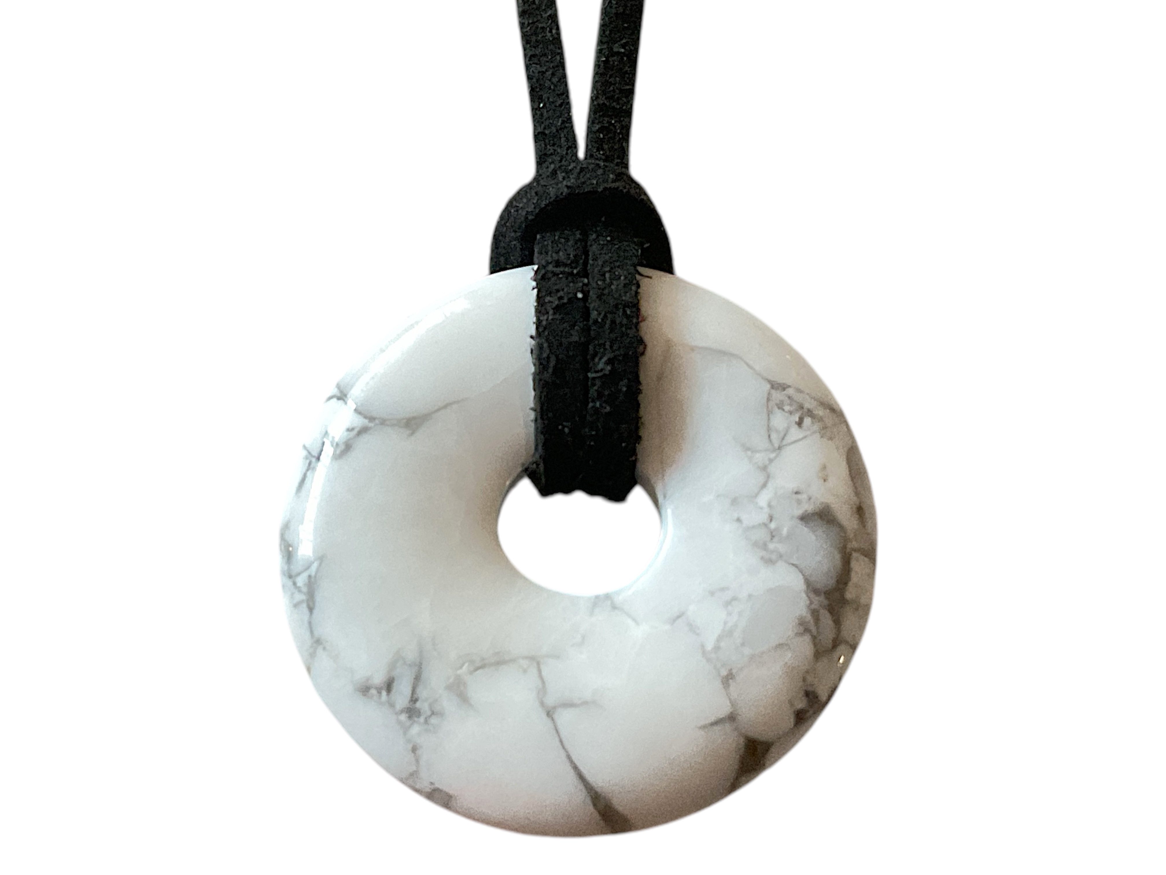 Steinfixx® Lange Kette echter Edelsteindonut 30 günstig online kaufen