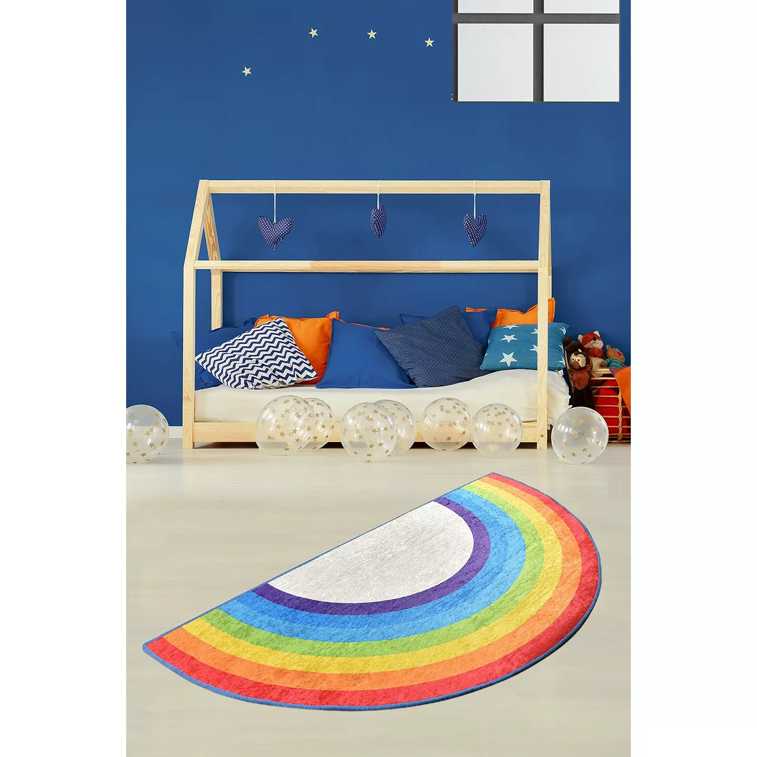 home24 Kinderteppich Rainbow günstig online kaufen