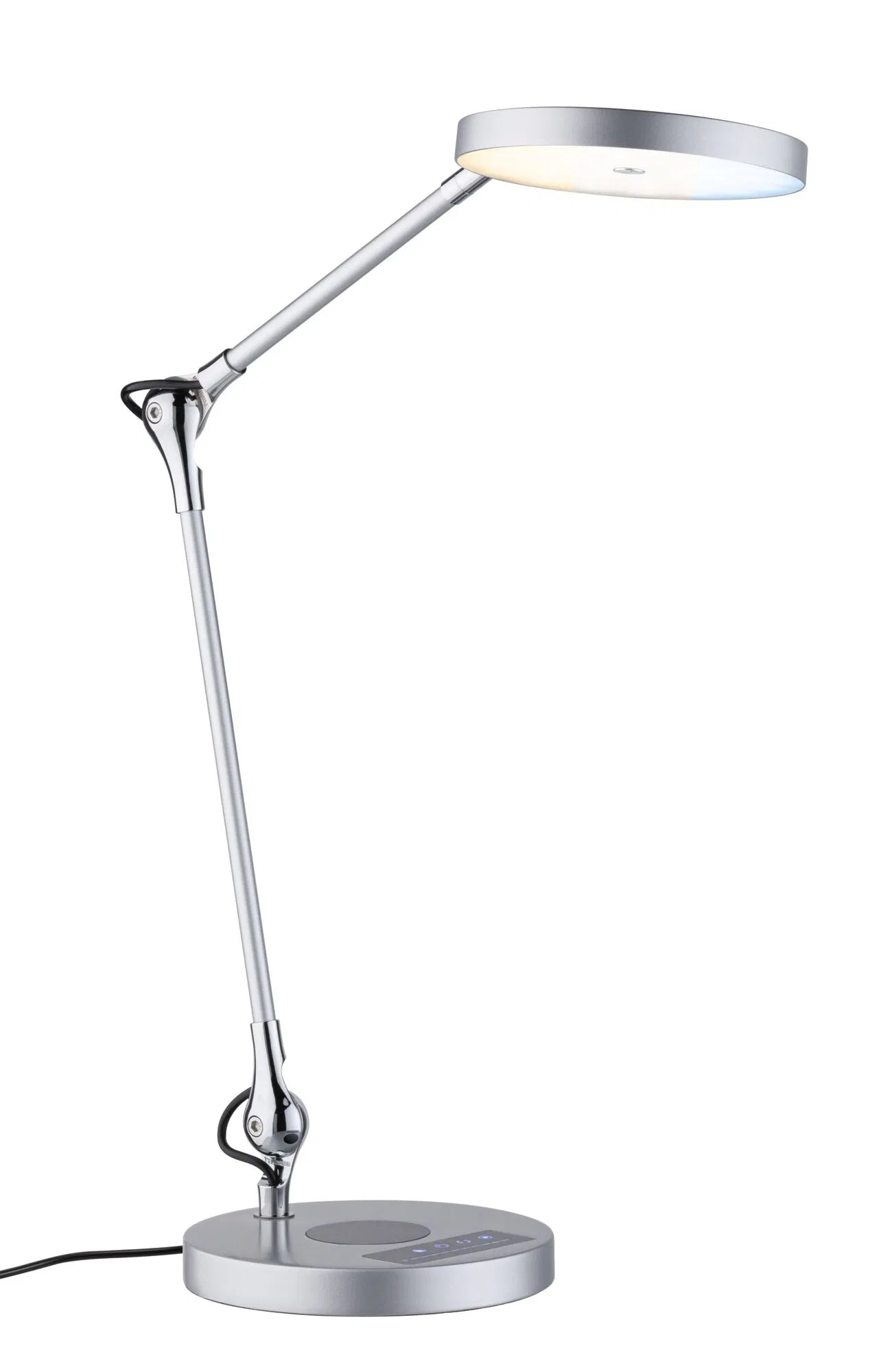 Paulmann "LED Schreibtischleuchte Numis White Switch 1000lm 11W Silber" günstig online kaufen
