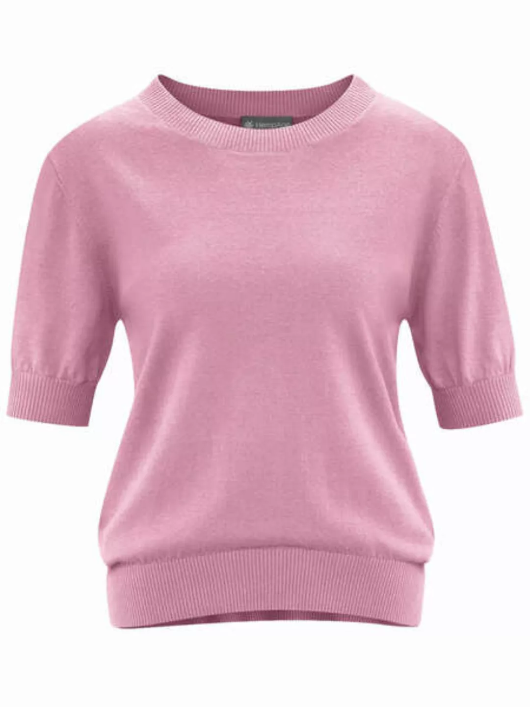 Hempage Damen Halbarm-pullover Hanf/bio-baumwolle günstig online kaufen