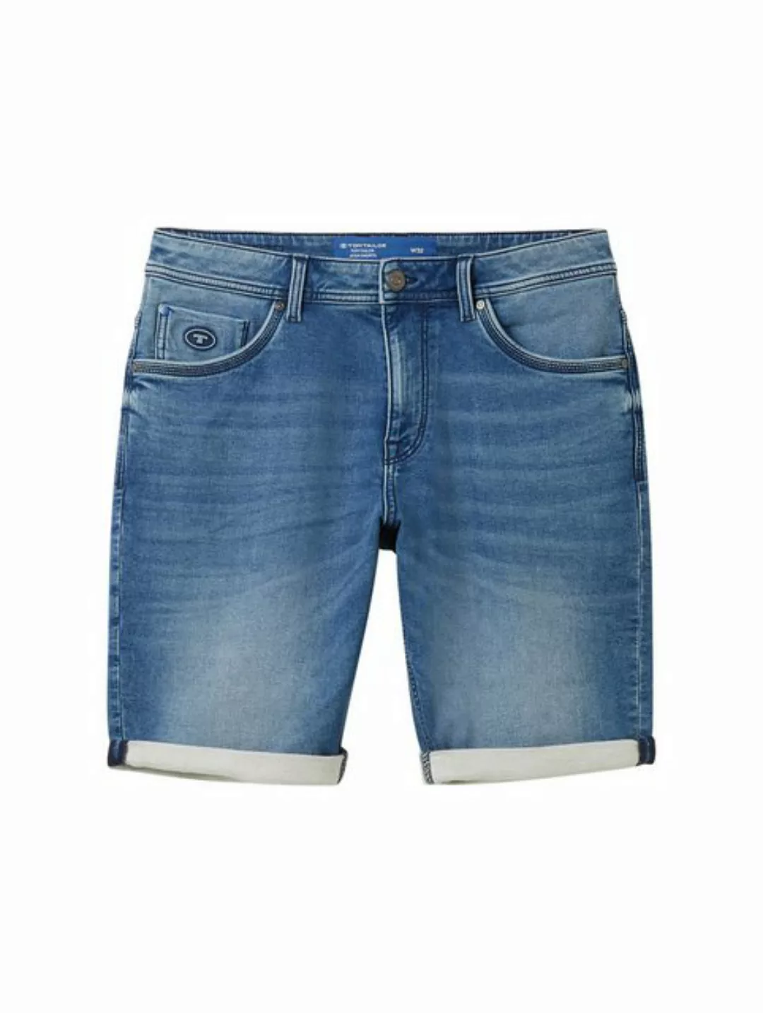 TOM TAILOR Jeansshorts Jeans Shorts Lässige Denim Shorts 7421 in Blau günstig online kaufen