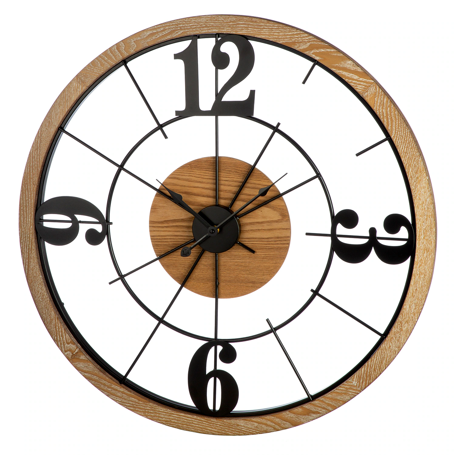 Casablanca by Gilde Wanduhr "Wanduhr Presage schwarz H. 70 cm" günstig online kaufen