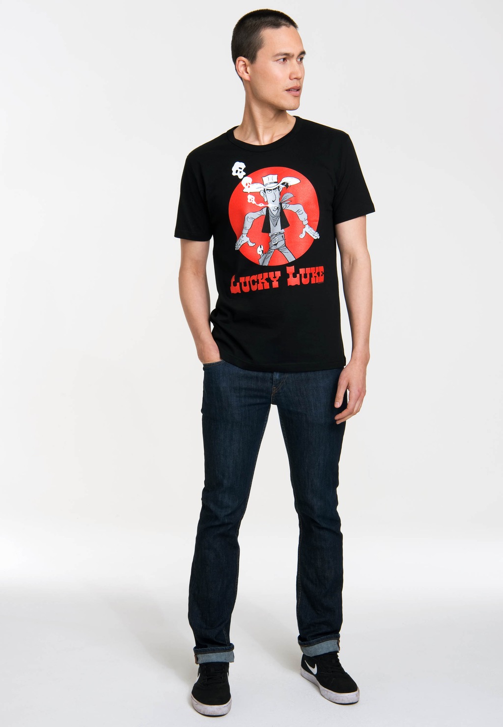 LOGOSHIRT T-Shirt "Lucky Luke - Daisy Town", mit Lucky Luke-Print günstig online kaufen