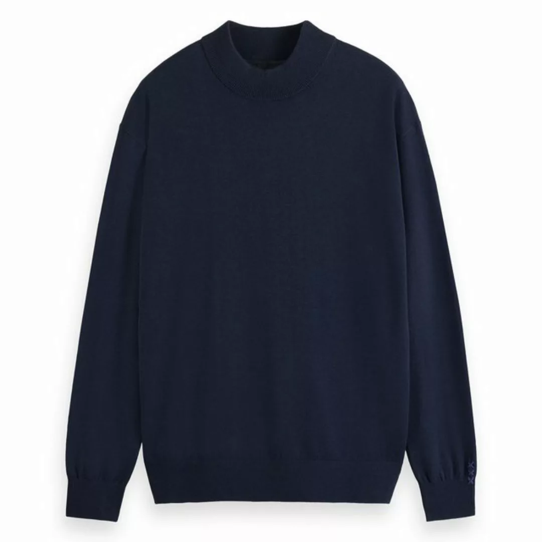 Scotch & Soda Sweatshirt "Strickpullover CORE - DROPPED SHOULDER MOCK NECK günstig online kaufen