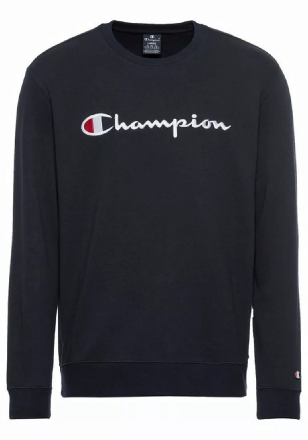 Champion Sweatshirt Icons Crewneck Sweatshirt Large Log günstig online kaufen