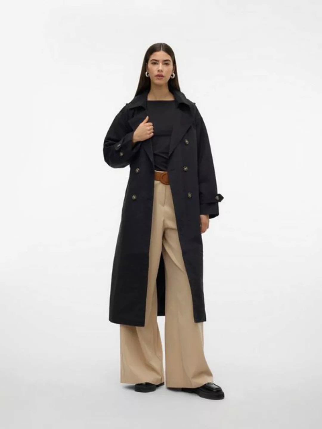 Vero Moda Trenchcoat VMCHLOE LONG TRENCHCOAT GA NOOS günstig online kaufen