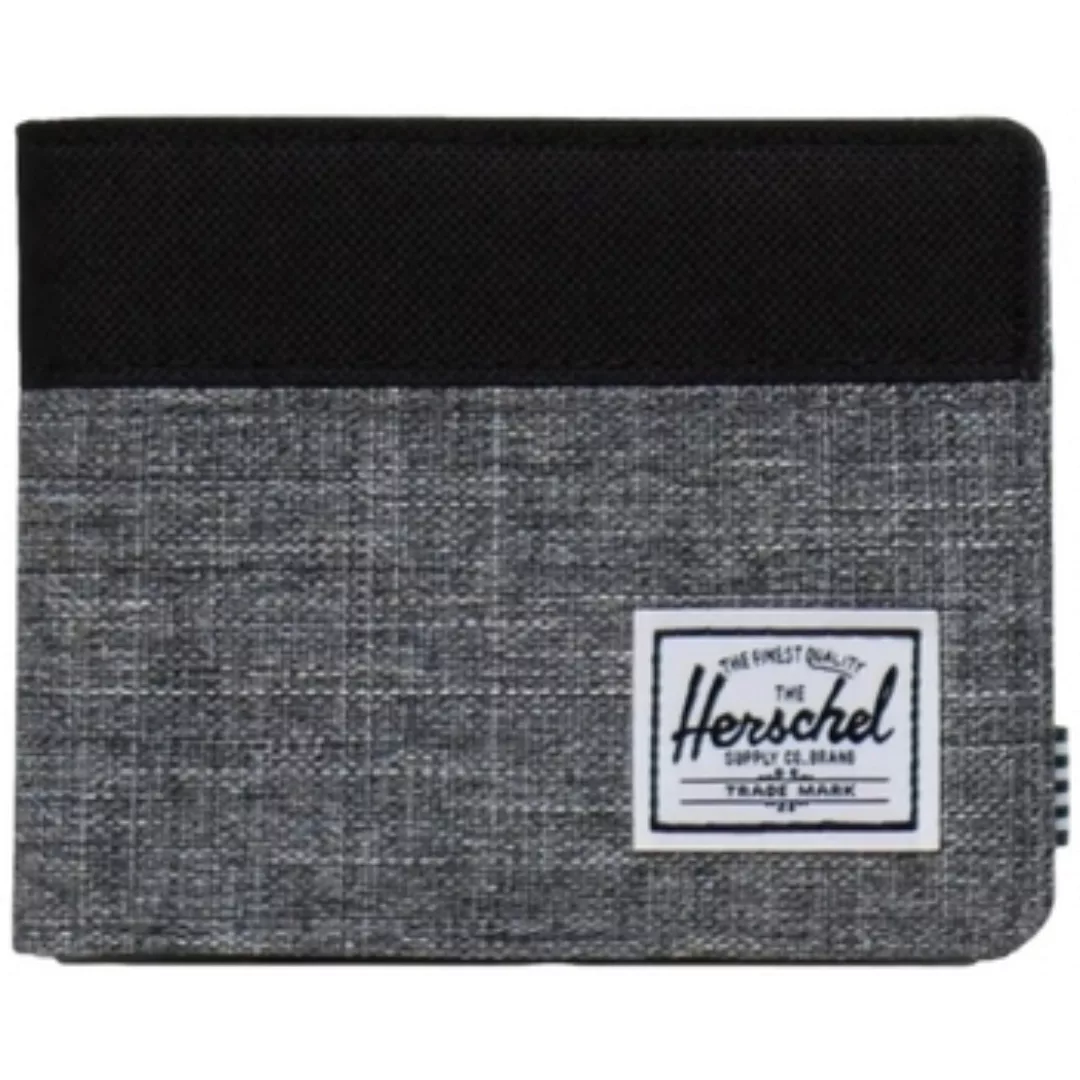 Herschel  Geldbeutel Roy Eco Wallet - Raven Crosshatch günstig online kaufen