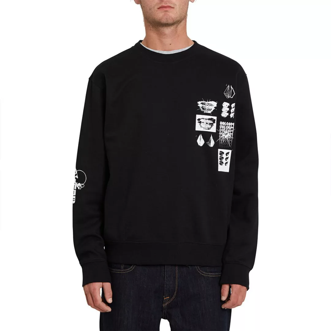 Volcom Catch 91 Sweatshirt M Black günstig online kaufen