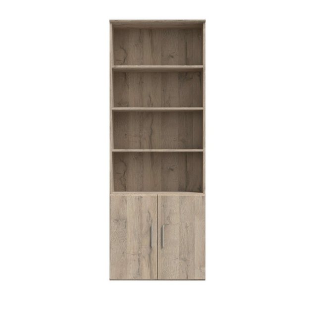 99rooms Bücherregal Mirdi, Bücherregal, Highboard, Schrank, mit 4 offenen F günstig online kaufen