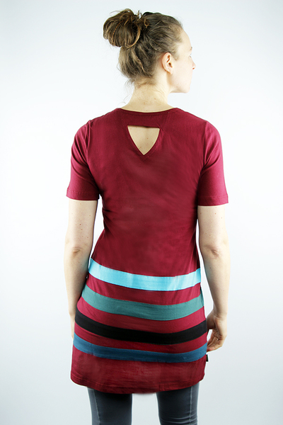 Fairtrade Damen Kurzarmkleid Aus Bio-baumwolle Randa günstig online kaufen