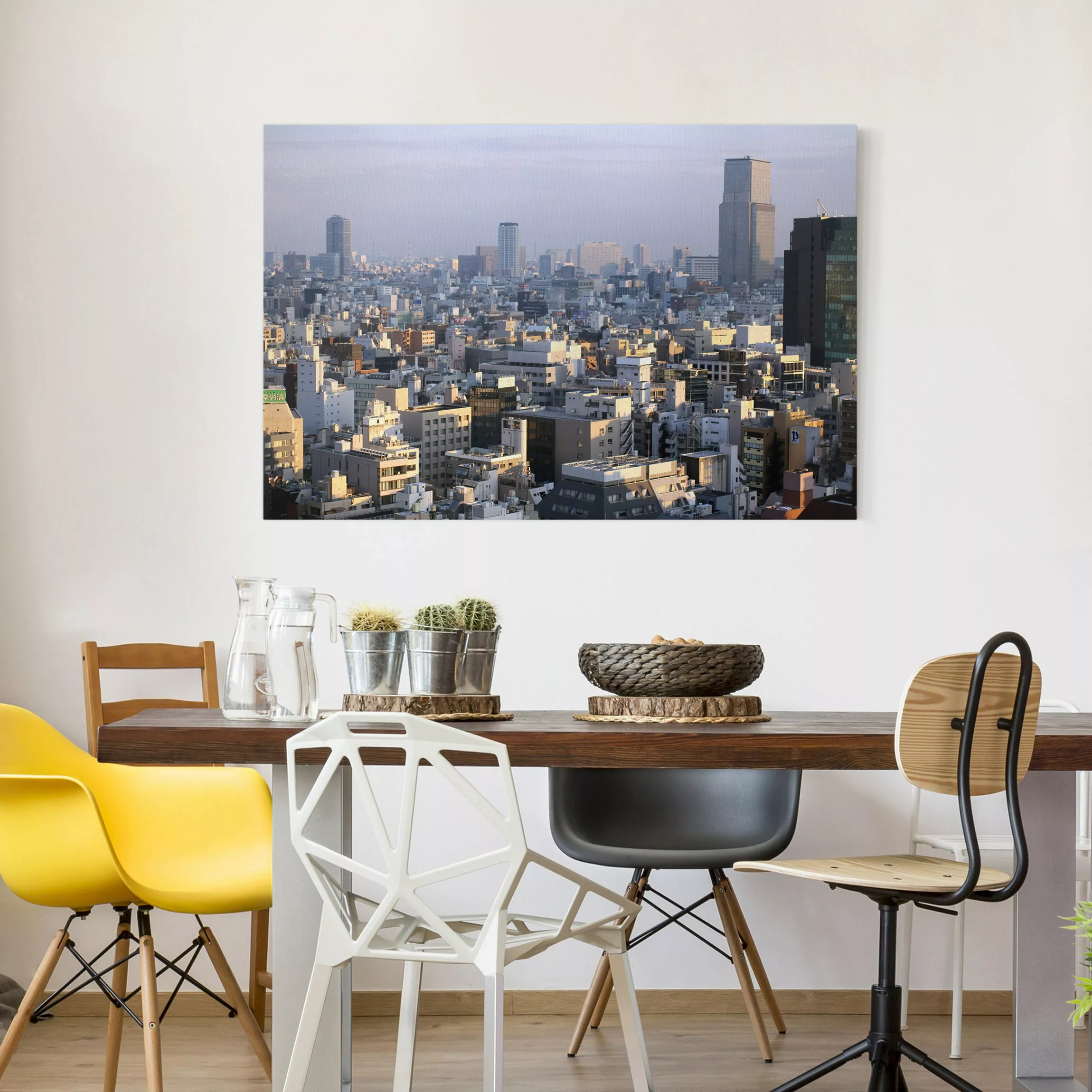 Leinwandbild Architektur & Skyline - Querformat Tokyo City günstig online kaufen