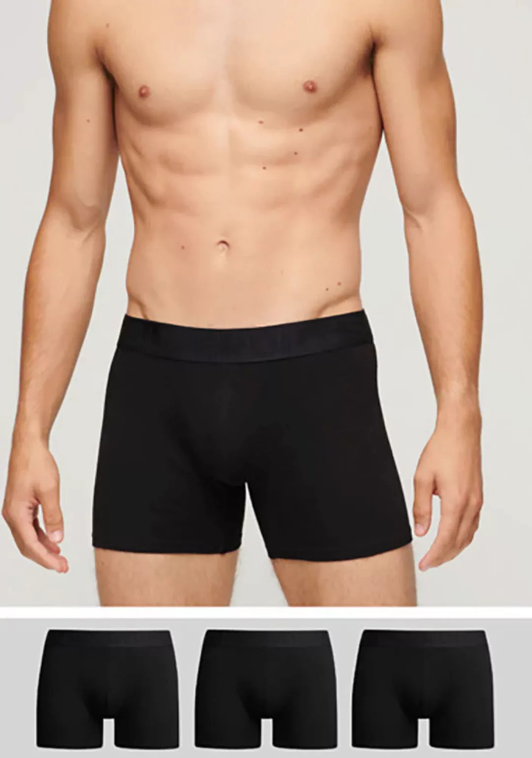 Superdry 3-er Set Trunks Schwarz günstig online kaufen