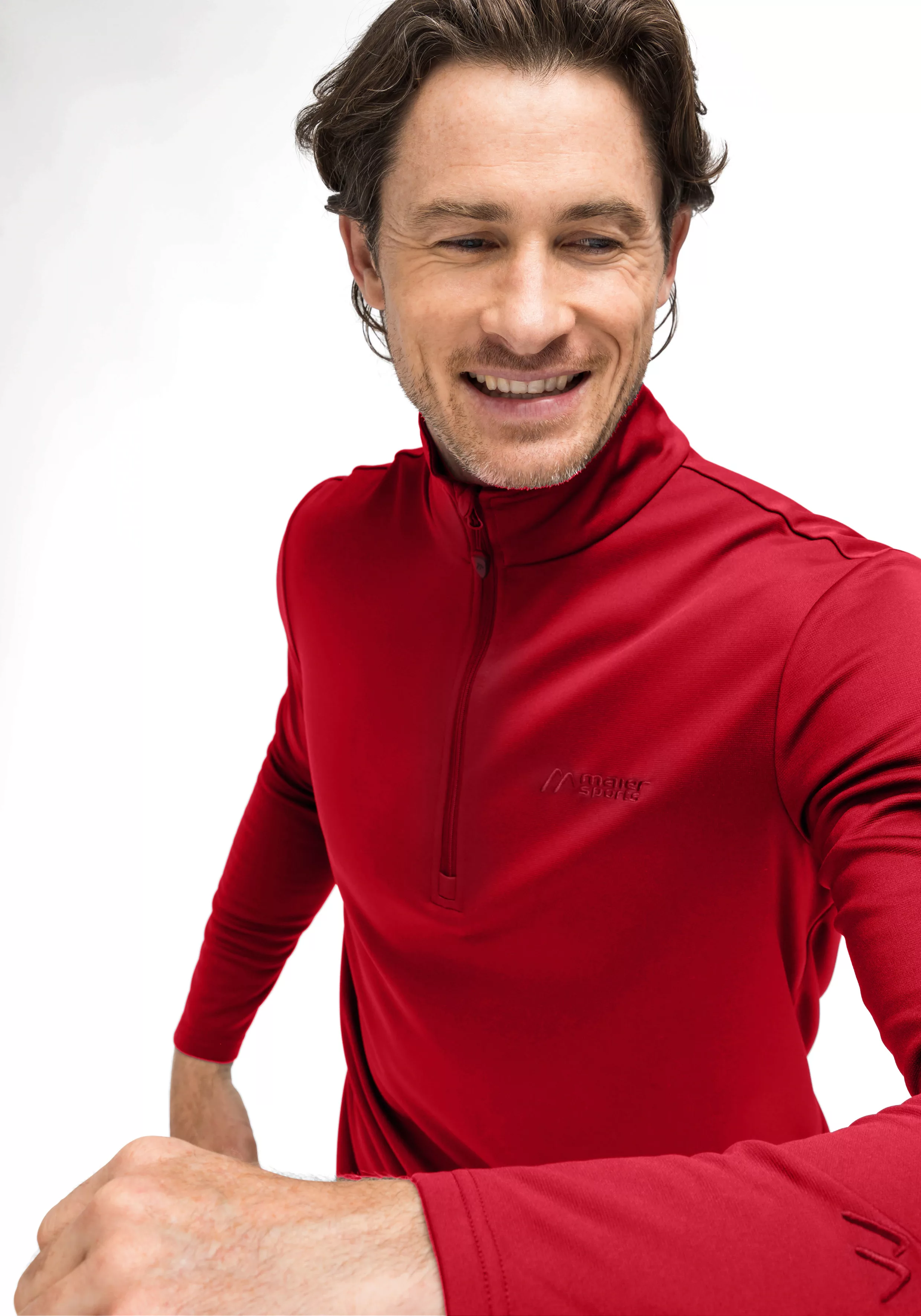 Maier Sports Fleecepullover "Felix", Herren Fleece, funktioneller Midlayer, günstig online kaufen