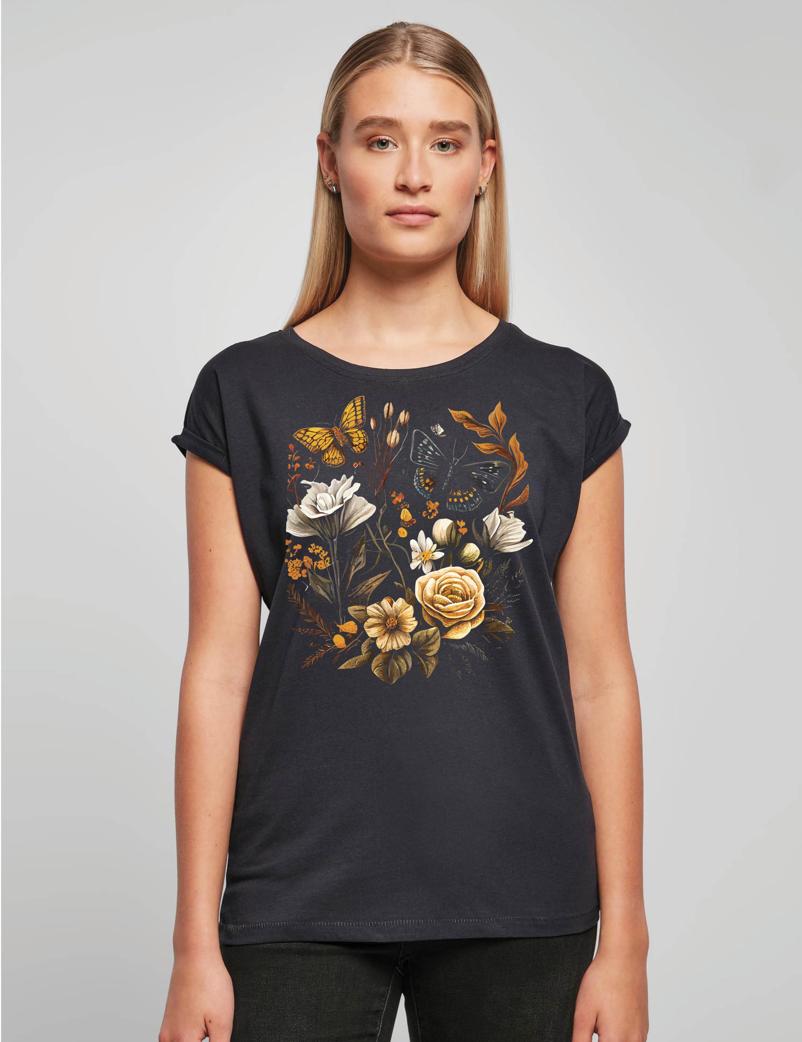 Youth Designz Print-Shirt "Flowers Botanic" Damen günstig online kaufen