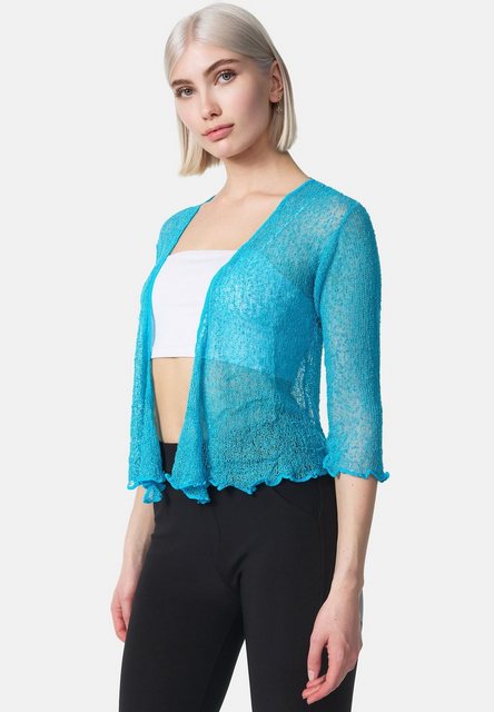 ikat Bolero IKA01 (Sommerlicher angenehm leichter Damen Bolero mit 3/4 Arm) günstig online kaufen