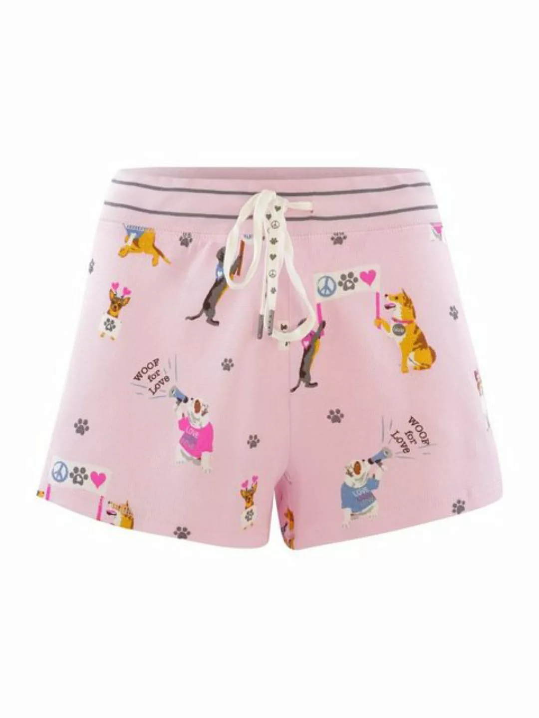 PJ Salvage Pyjamashorts Woof for Love günstig online kaufen