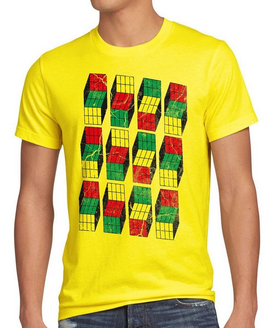 style3 T-Shirt Cubes Sheldon Würfel Big Bang Rubik Meltig Cooper Zauber The günstig online kaufen