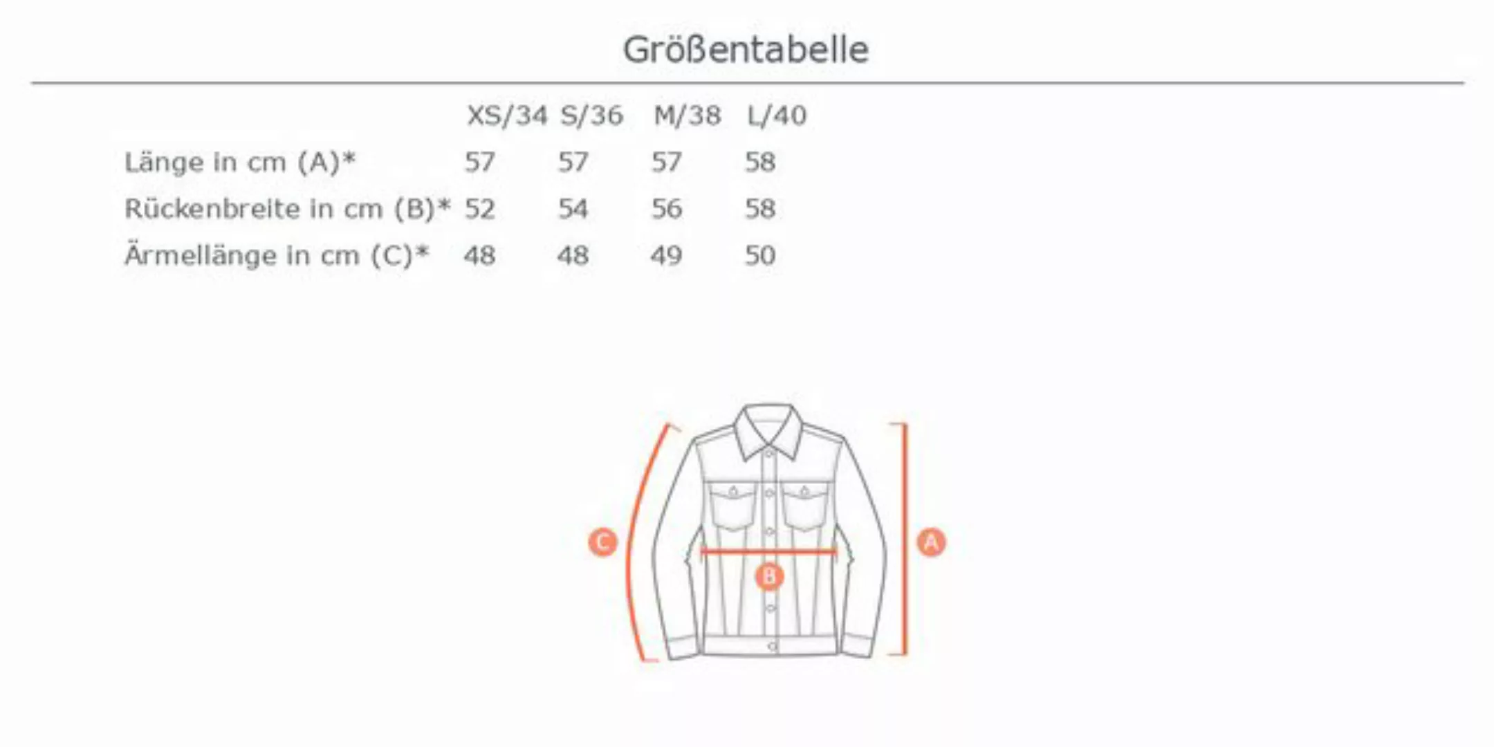 Ital-Design Jeansjacke Damen Freizeit (87543191) Used-Look Jeansjacke in Bl günstig online kaufen