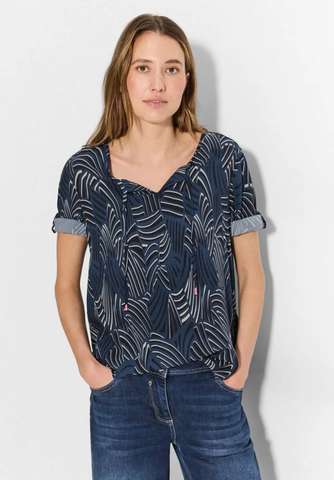 Cecil Shirtbluse aus softer Viskose günstig online kaufen