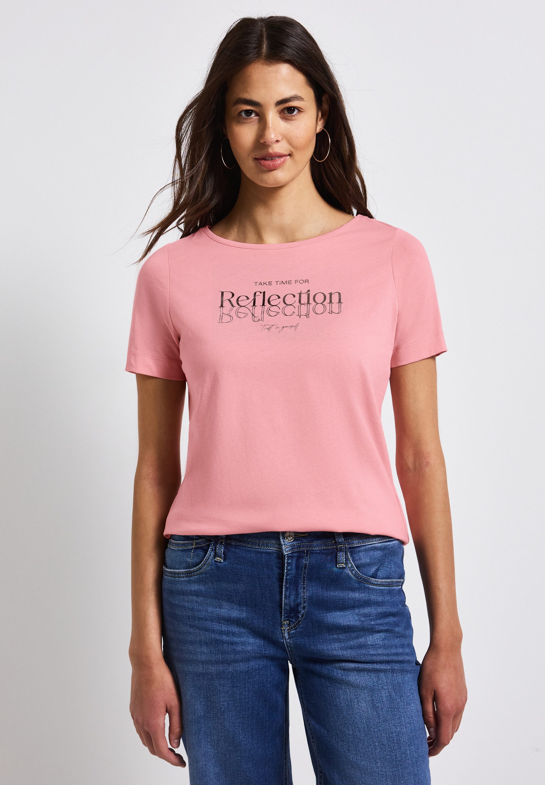 STREET ONE T-Shirt, aus reiner Baumwolle günstig online kaufen