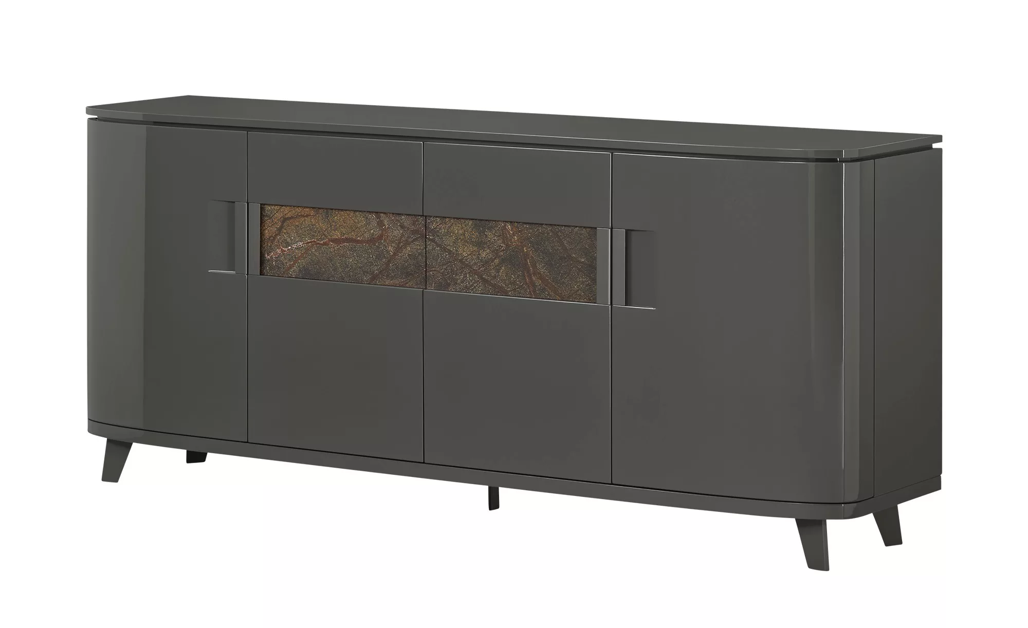 Jette Home Sideboard  Pedra ¦ grau ¦ Maße (cm): B: 220 H: 82 T: 45.0 Kommod günstig online kaufen