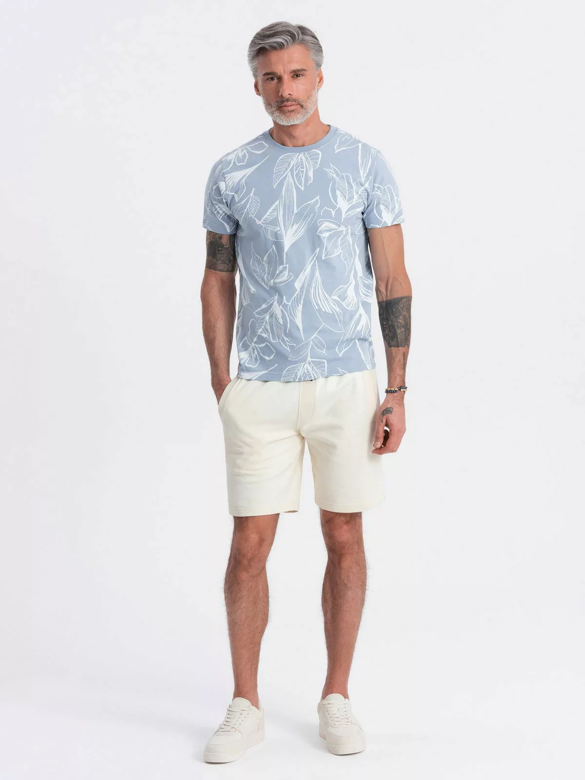 OMBRE Sweatshorts Herrenshorts aus Strick mit günstig online kaufen