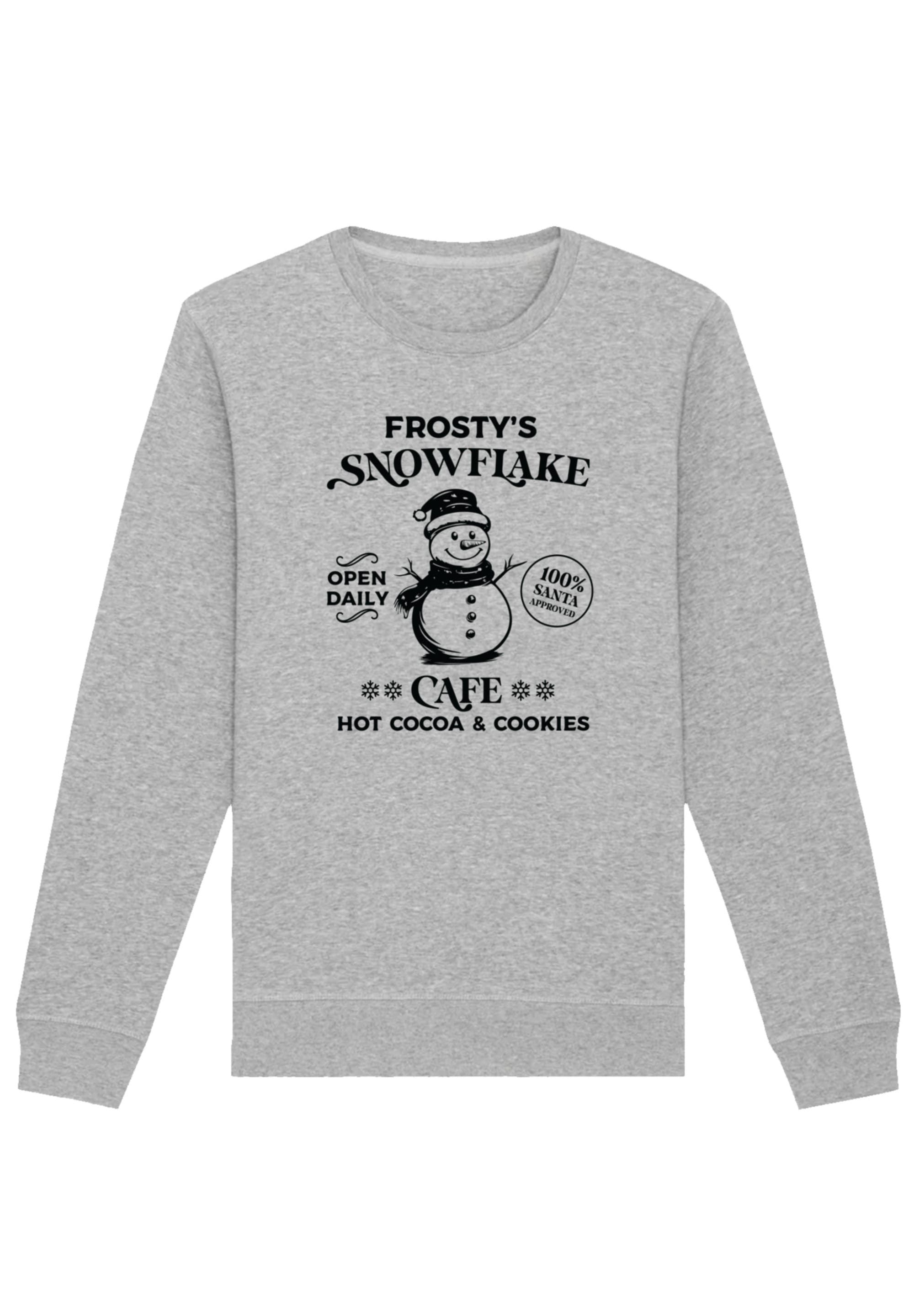 F4NT4STIC Sweatshirt "Weihnachten Frostys Snowflake Cafe Retro", Premium Qu günstig online kaufen