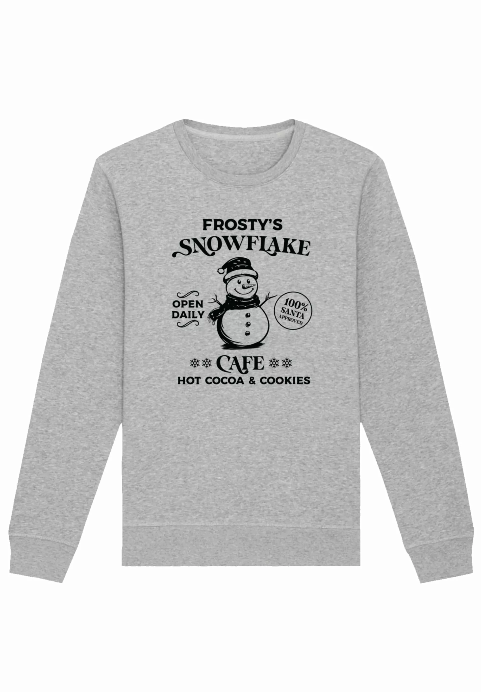 F4NT4STIC Sweatshirt "Weihnachten Frostys Snowflake Cafe Retro", Premium Qu günstig online kaufen