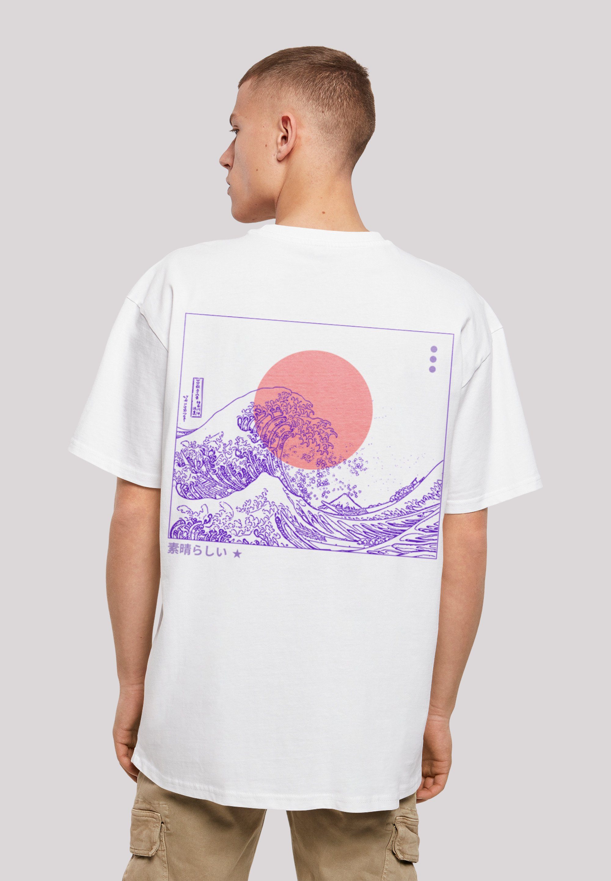F4NT4STIC T-Shirt "Kanagawa Welle Japan", Print günstig online kaufen
