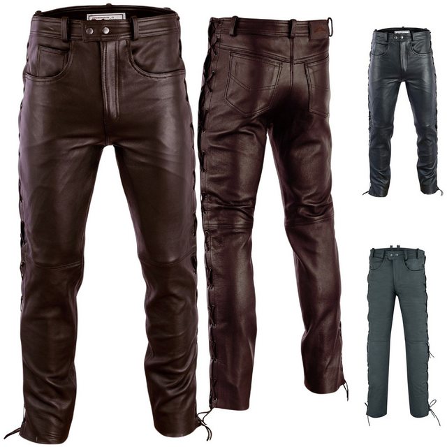 RadMasters Motorradhose GW860 Stylish Biker Lederjeans aus Büffelleder günstig online kaufen