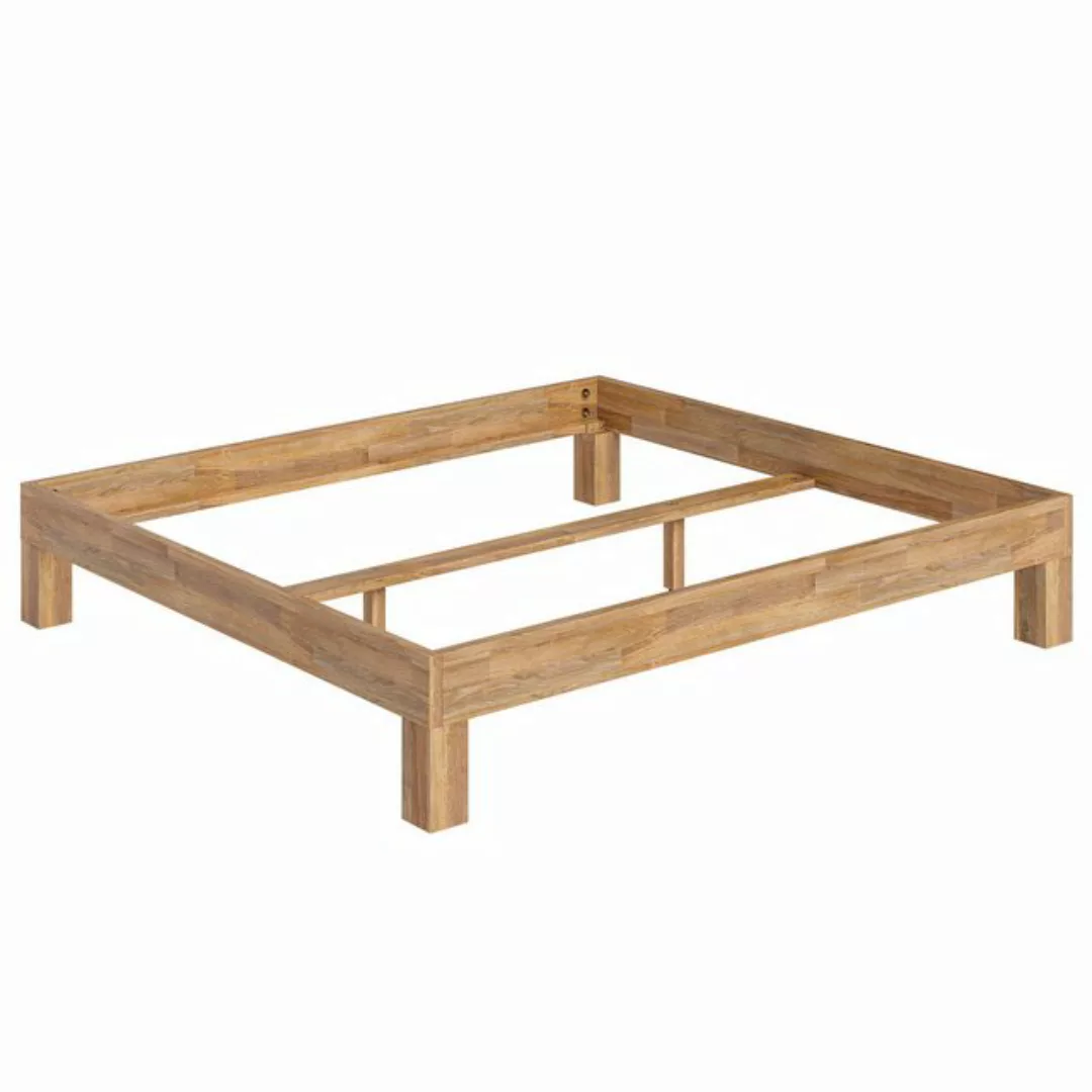 skølm Bettgestell Floki (Massivholzbett, verfügbar in 90x200, 120x200, 160x günstig online kaufen