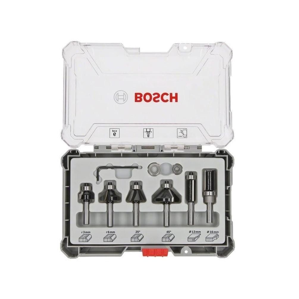 BOSCH Kantenfräser 6-teiliges Rand- und Kantenfräser-Set günstig online kaufen