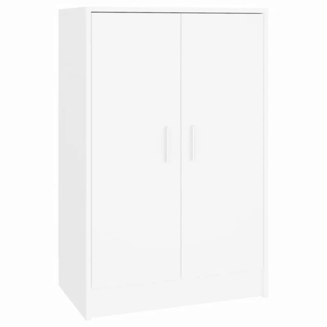 vidaXL Schuhschrank Schuhschrank Weiß 60x35x92 cm Spanplatte günstig online kaufen