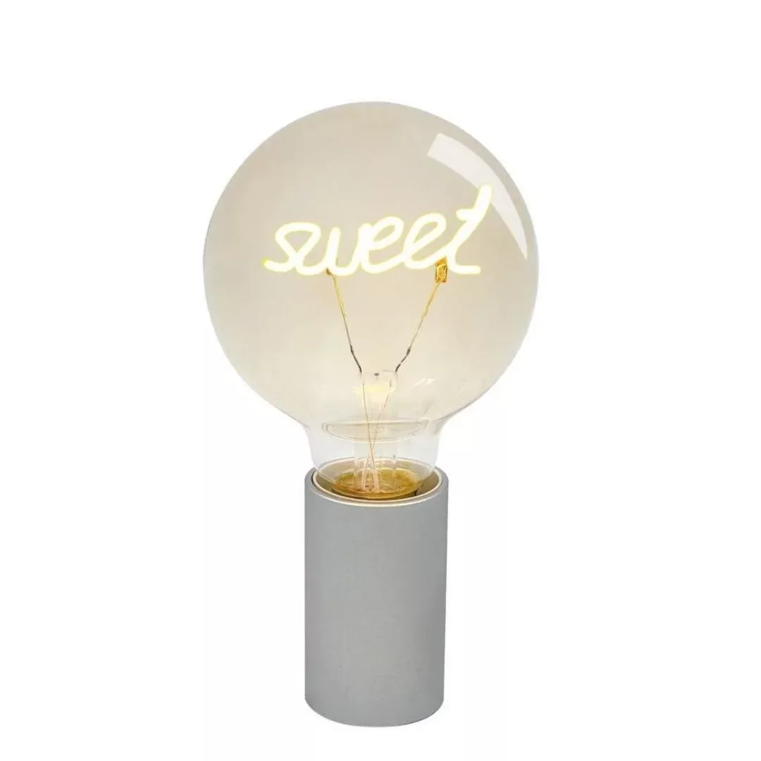 LED Tischleuchte Sweet in Grau 1,5W 70lm günstig online kaufen