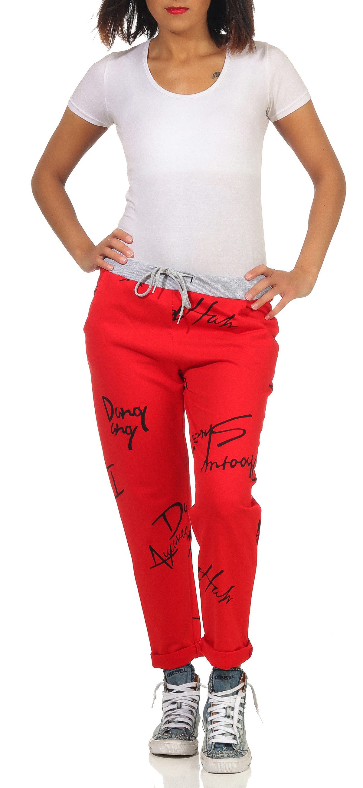 simaranda Jogginghose Damen Jogginghose Schrift 37 günstig online kaufen